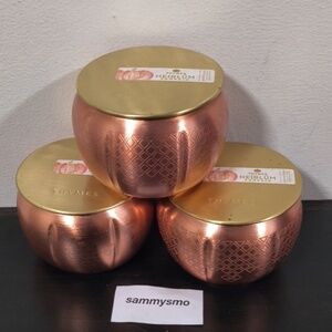 THYMES Heirloom Heirlum Pumpkin 9 oz Candle x3